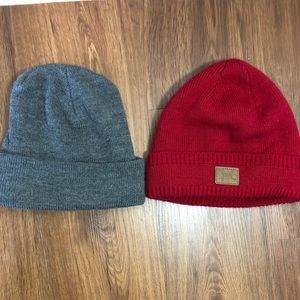 Two Beanies Lightly Used